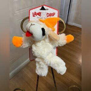 Brand New - LambChop With  Hat 9”